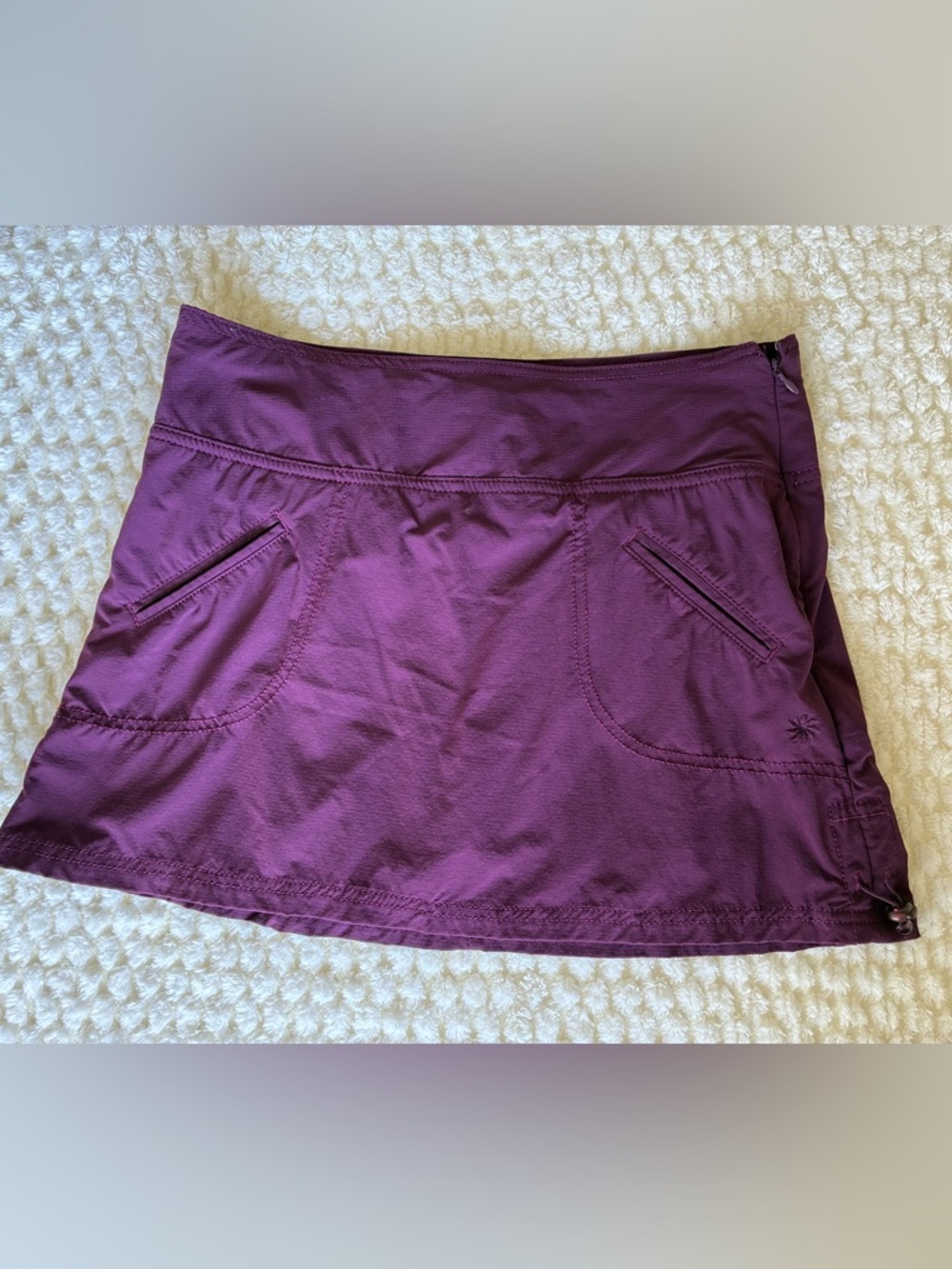Athleta Rip Stop Skort in  “Sangria”
